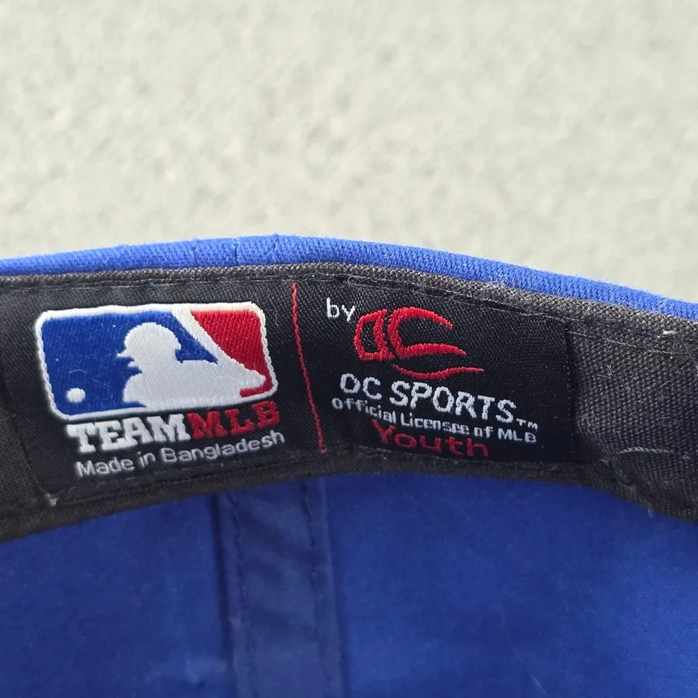 OC Sports Los Angeles Dodgers Baseball Hat Youth Blue MLB‎ Logo Adjustable OSFM